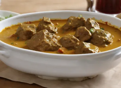 Viande hachée au curry