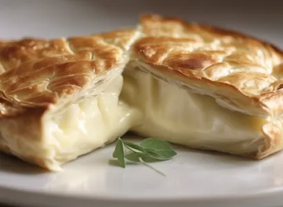 Brie en pâte feuilletée