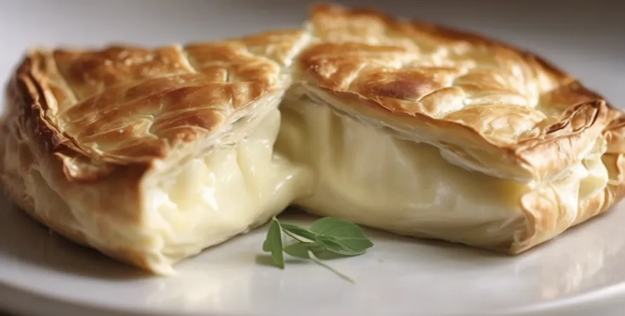 Brie en pâte feuilletée