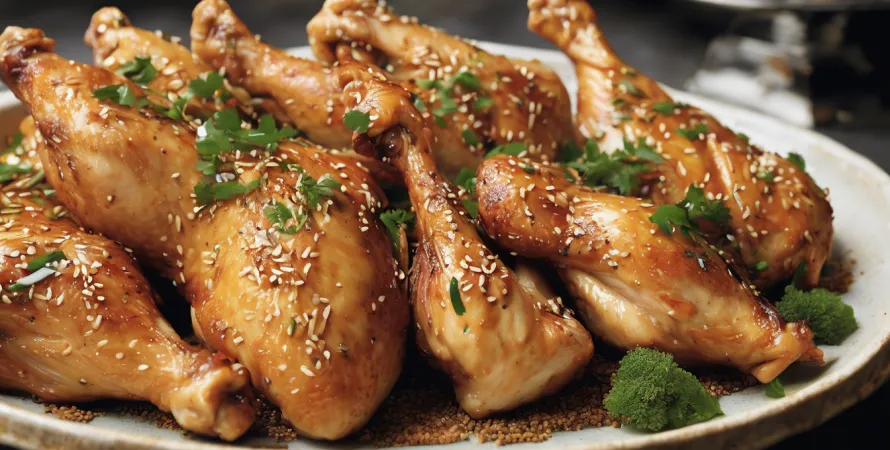 Ailes de poulet au sesame