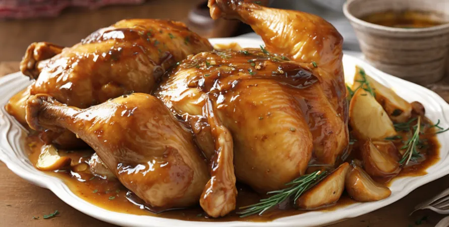 Poulet au miel épicé