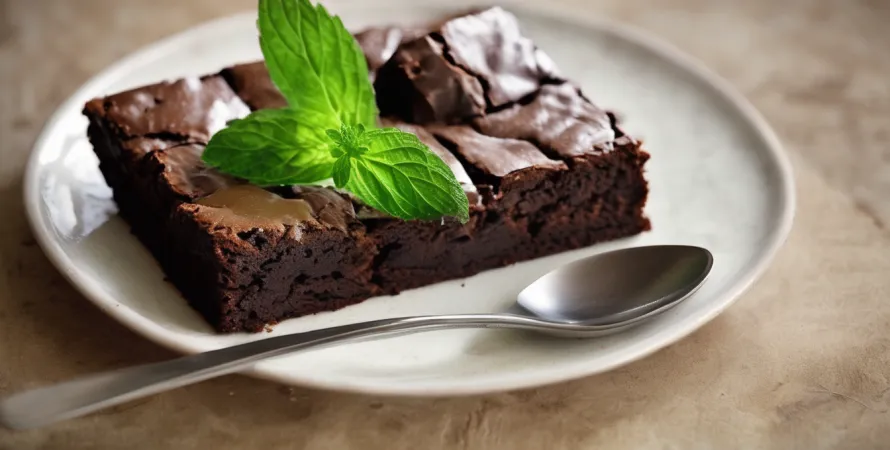 Brownie au Chocolat et à la Menthe