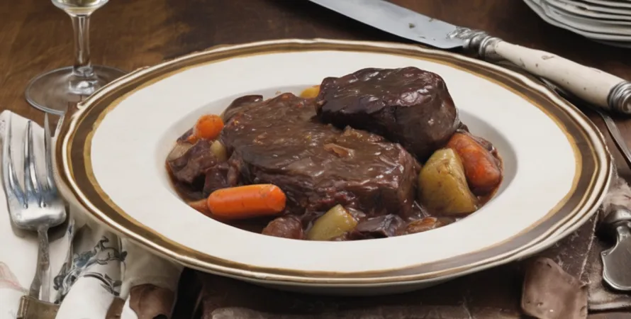 Daube de boeuf rocailleuse