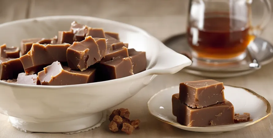 Fudge aux noix de petit cerf et sirop d'érable