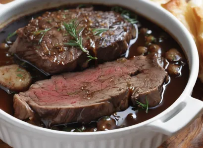 Boeuf au jus de datte