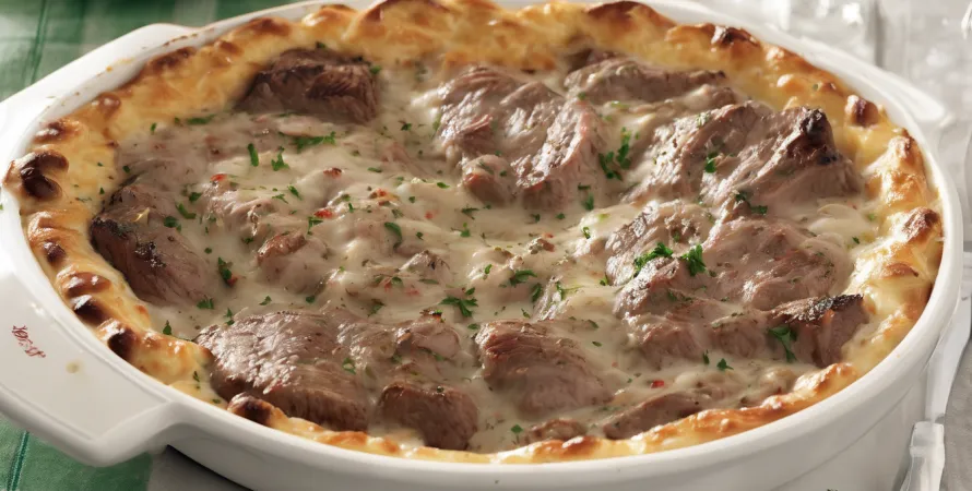 Boeuf pané au ranch