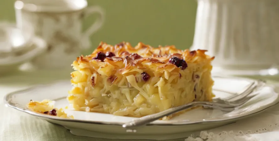Kugel aux fruits