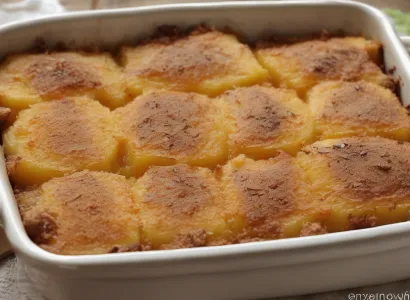Casserole de patates douces au sucre brun et noix de coco