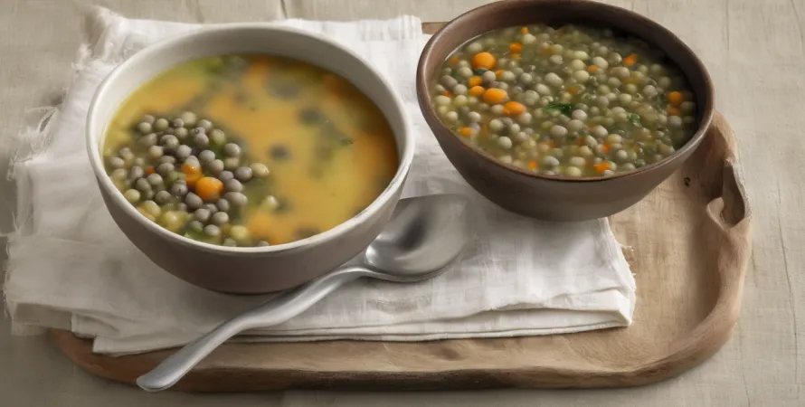 Potage écossais de lentilles
