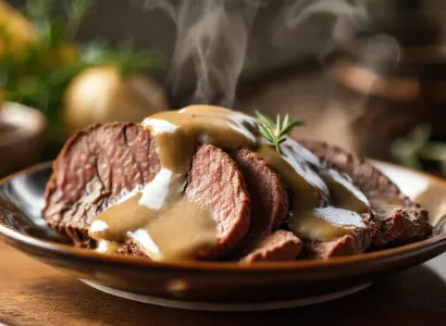 Sauerbraten au gingembre