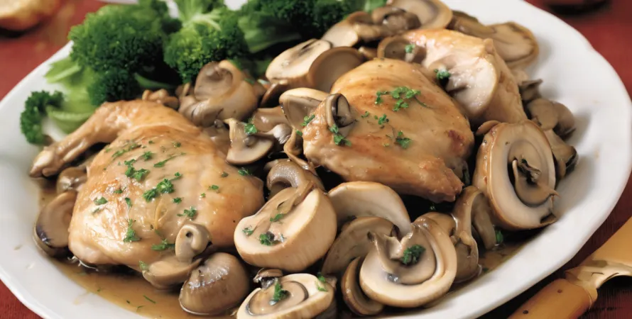 Poulet au champignon