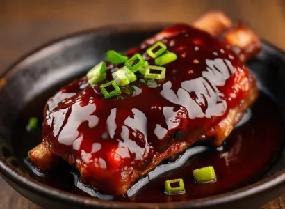 Côtes de porc à la polynésienne