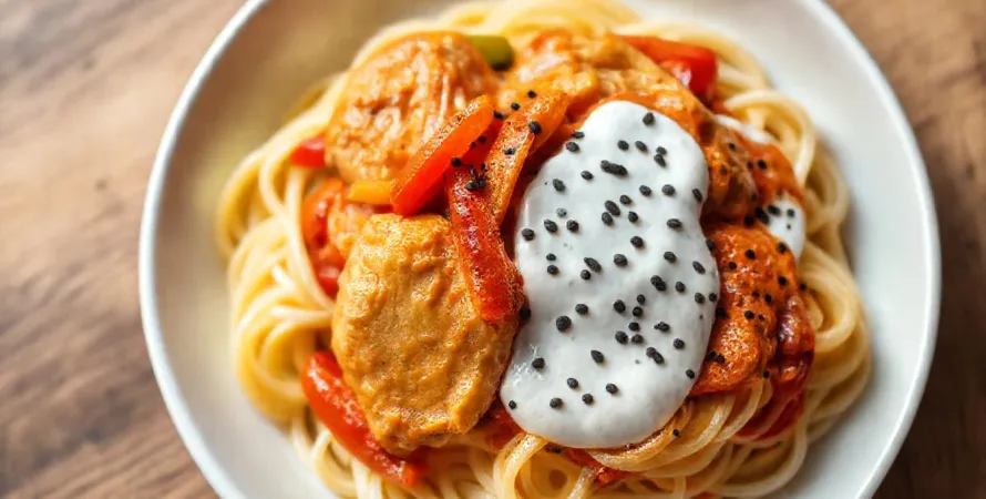 Poulet au paprika et yogourt
