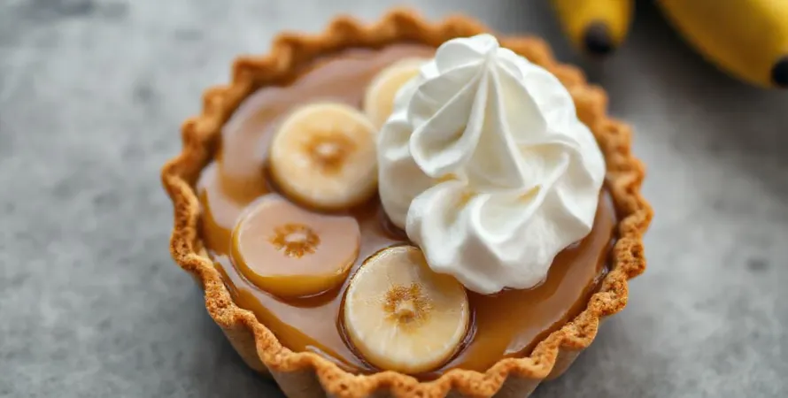 Tarte aux Bananes et à la Dulce de Leche