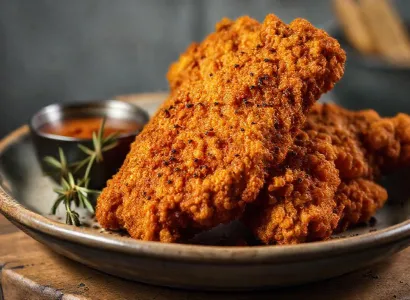 Poulet frit épicé