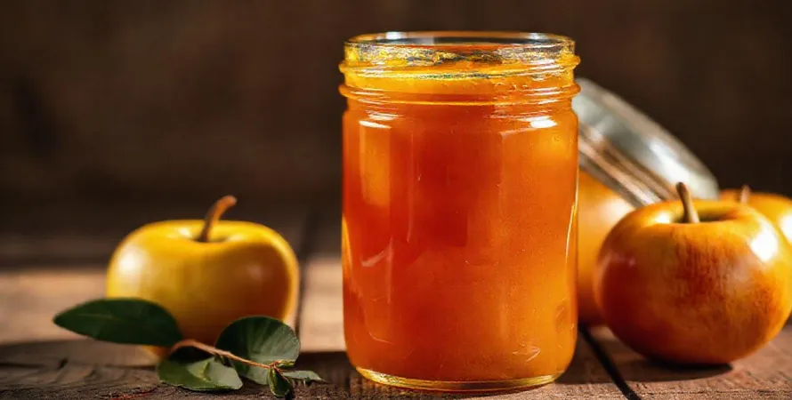Confiture de pomme à partir de concentré