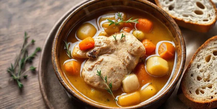 Pot au feu de poulet