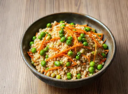 Salade d'orge et d'edamame