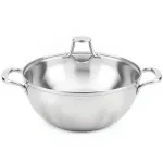 Poêle grande taille avec couvercle